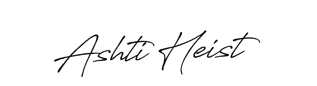if you are searching for the best signature style for your name Ashti Heist. so please give up your signature search. here we have designed multiple signature styles  using Antro_Vectra_Bolder. Ashti Heist signature style 7 images and pictures png