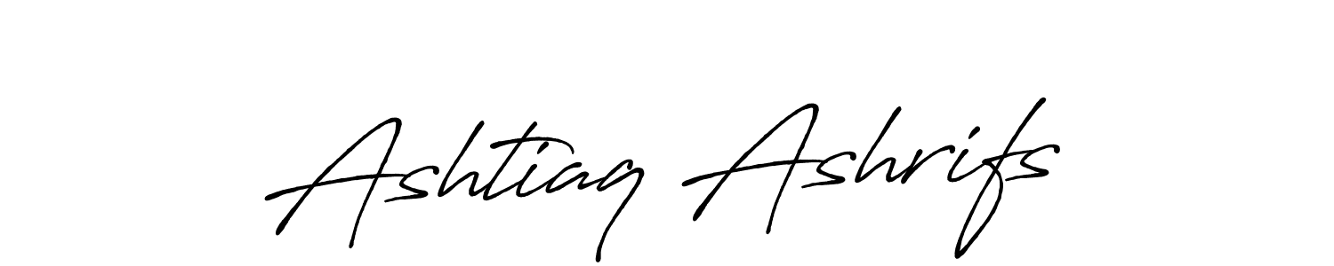 The best way (Antro_Vectra_Bolder) to make a short signature is to pick only two or three words in your name. The name Ashtiaq Ashrifs include a total of six letters. For converting this name. Ashtiaq Ashrifs signature style 7 images and pictures png