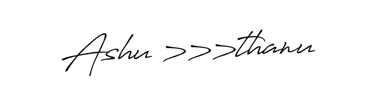 How to Draw Ashu >>>thanu signature style? Antro_Vectra_Bolder is a latest design signature styles for name Ashu >>>thanu. Ashu >>>thanu signature style 7 images and pictures png