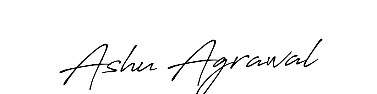How to Draw Ashu Agrawal signature style? Antro_Vectra_Bolder is a latest design signature styles for name Ashu Agrawal. Ashu Agrawal signature style 7 images and pictures png