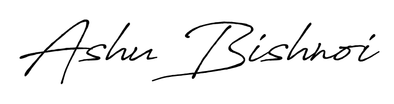 Build your personal autograph collection for name Ashu Bishnoi with Antro_Vectra_Bolder design. Browse, select, and save your favorites. Ashu Bishnoi signature style 7 images and pictures png