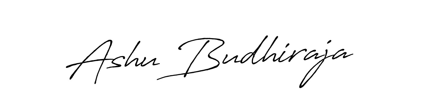 Also You can easily find your signature by using the search form. We will create Ashu Budhiraja name handwritten signature images for you free of cost using Antro_Vectra_Bolder sign style. Ashu Budhiraja signature style 7 images and pictures png