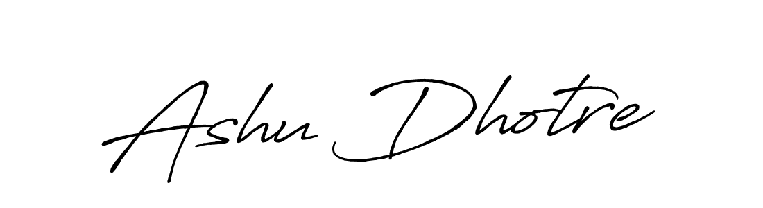 You can use this online signature creator to create a handwritten signature for the name Ashu Dhotre. This is the best online autograph maker. Ashu Dhotre signature style 7 images and pictures png