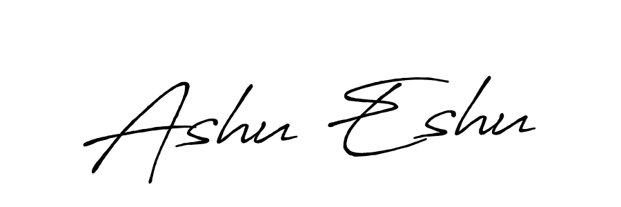 You can use this online signature creator to create a handwritten signature for the name Ashu Eshu. This is the best online autograph maker. Ashu Eshu signature style 7 images and pictures png