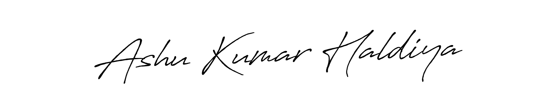 Also You can easily find your signature by using the search form. We will create Ashu Kumar Haldiya name handwritten signature images for you free of cost using Antro_Vectra_Bolder sign style. Ashu Kumar Haldiya signature style 7 images and pictures png