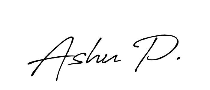 See photos of Ashu P. official signature by Spectra . Check more albums & portfolios. Read reviews & check more about Antro_Vectra_Bolder font. Ashu P. signature style 7 images and pictures png