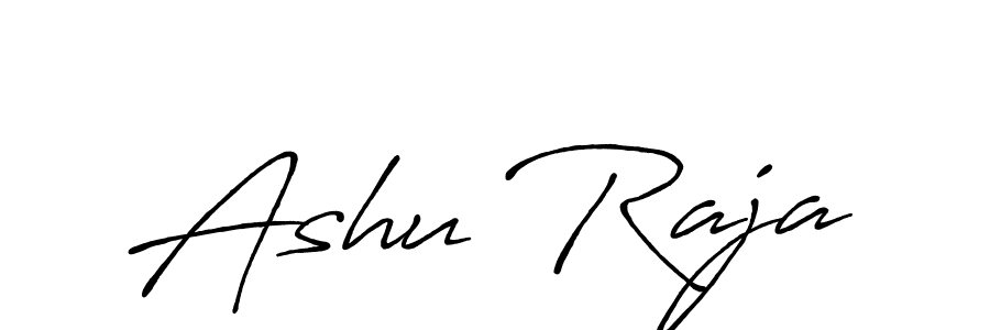 Also we have Ashu Raja name is the best signature style. Create professional handwritten signature collection using Antro_Vectra_Bolder autograph style. Ashu Raja signature style 7 images and pictures png