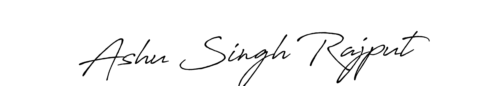 You should practise on your own different ways (Antro_Vectra_Bolder) to write your name (Ashu Singh Rajput) in signature. don't let someone else do it for you. Ashu Singh Rajput signature style 7 images and pictures png