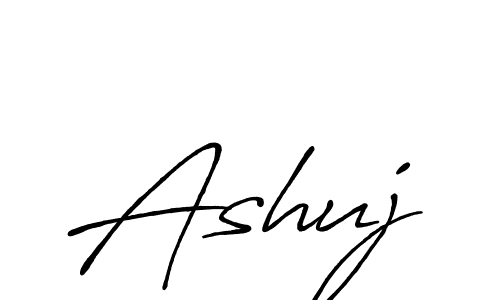 Once you've used our free online signature maker to create your best signature Antro_Vectra_Bolder style, it's time to enjoy all of the benefits that Ashuj name signing documents. Ashuj signature style 7 images and pictures png