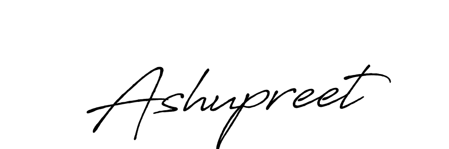 Design your own signature with our free online signature maker. With this signature software, you can create a handwritten (Antro_Vectra_Bolder) signature for name Ashupreet. Ashupreet signature style 7 images and pictures png