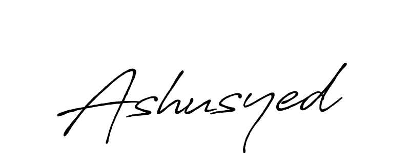 How to make Ashusyed signature? Antro_Vectra_Bolder is a professional autograph style. Create handwritten signature for Ashusyed name. Ashusyed signature style 7 images and pictures png