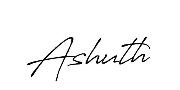 The best way (Antro_Vectra_Bolder) to make a short signature is to pick only two or three words in your name. The name Ashuth include a total of six letters. For converting this name. Ashuth signature style 7 images and pictures png