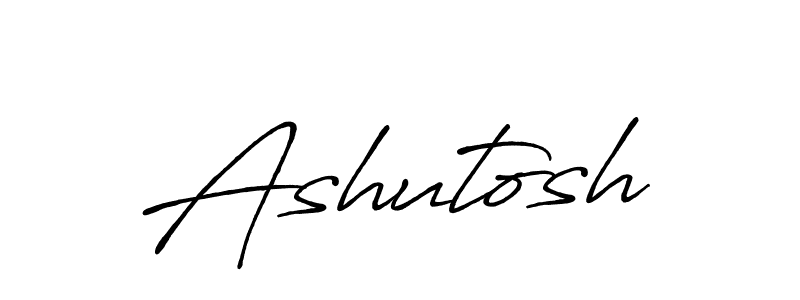 Make a beautiful signature design for name Ashutosh. With this signature (Antro_Vectra_Bolder) style, you can create a handwritten signature for free. Ashutosh signature style 7 images and pictures png