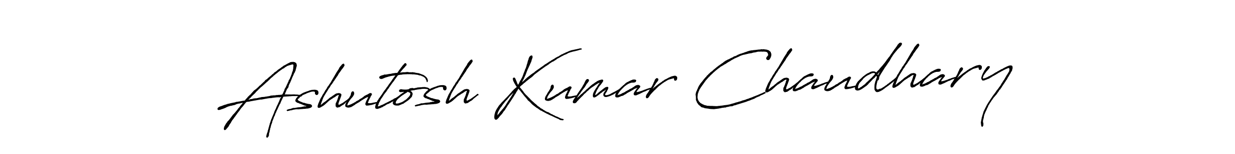 It looks lik you need a new signature style for name Ashutosh Kumar Chaudhary. Design unique handwritten (Antro_Vectra_Bolder) signature with our free signature maker in just a few clicks. Ashutosh Kumar Chaudhary signature style 7 images and pictures png