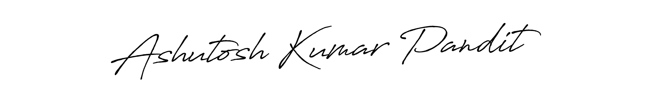 Use a signature maker to create a handwritten signature online. With this signature software, you can design (Antro_Vectra_Bolder) your own signature for name Ashutosh Kumar Pandit. Ashutosh Kumar Pandit signature style 7 images and pictures png