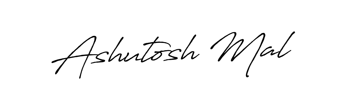 How to make Ashutosh Mal signature? Antro_Vectra_Bolder is a professional autograph style. Create handwritten signature for Ashutosh Mal name. Ashutosh Mal signature style 7 images and pictures png