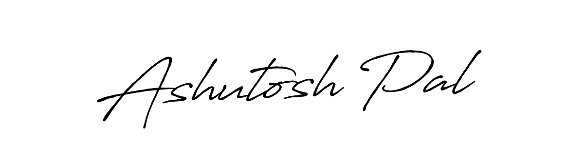 Use a signature maker to create a handwritten signature online. With this signature software, you can design (Antro_Vectra_Bolder) your own signature for name Ashutosh Pal. Ashutosh Pal signature style 7 images and pictures png