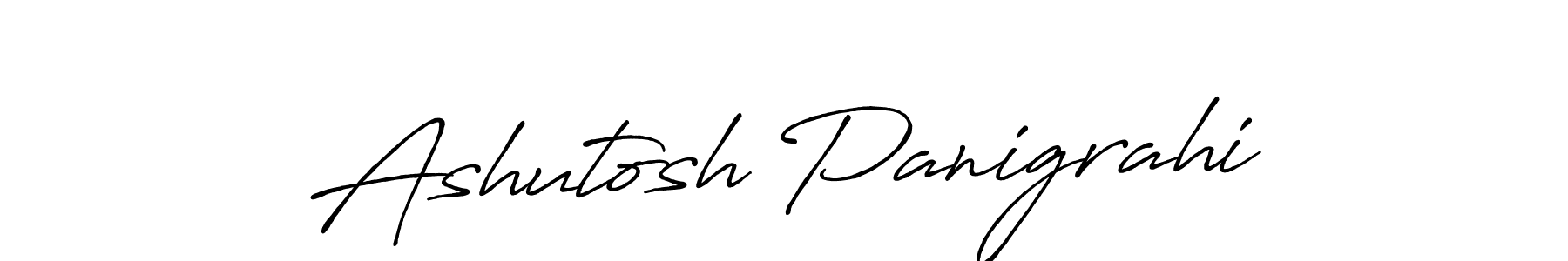 You should practise on your own different ways (Antro_Vectra_Bolder) to write your name (Ashutosh Panigrahi) in signature. don't let someone else do it for you. Ashutosh Panigrahi signature style 7 images and pictures png
