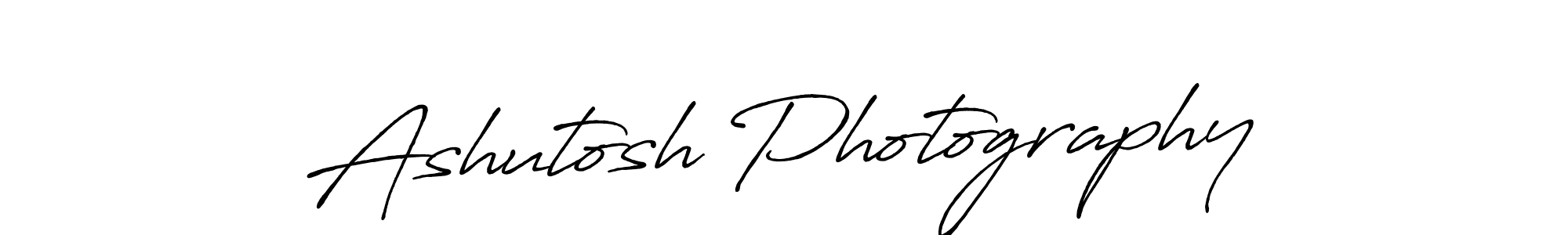 How to make Ashutosh Photography name signature. Use Antro_Vectra_Bolder style for creating short signs online. This is the latest handwritten sign. Ashutosh Photography signature style 7 images and pictures png