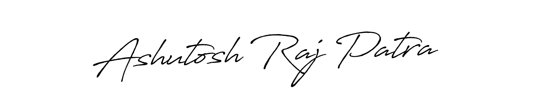 Make a beautiful signature design for name Ashutosh Raj Patra. With this signature (Antro_Vectra_Bolder) style, you can create a handwritten signature for free. Ashutosh Raj Patra signature style 7 images and pictures png