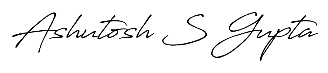 Discover the perfect balance of readability and style for Ashutosh S Gupta with Antro_Vectra_Bolder font. Create your dream signature today. Ashutosh S Gupta signature style 7 images and pictures png