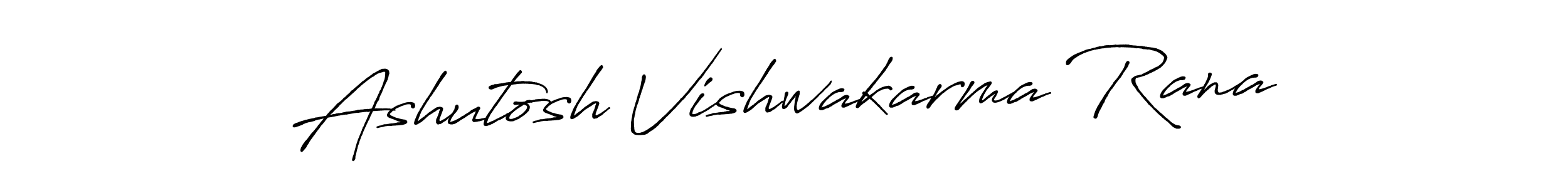 Make a beautiful signature design for name Ashutosh Vishwakarma Rana. Use this online signature maker to create a handwritten signature for free. Ashutosh Vishwakarma Rana signature style 7 images and pictures png