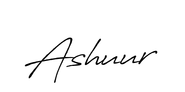 The best way (Antro_Vectra_Bolder) to make a short signature is to pick only two or three words in your name. The name Ashuur include a total of six letters. For converting this name. Ashuur signature style 7 images and pictures png