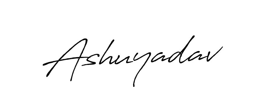 Antro_Vectra_Bolder is a professional signature style that is perfect for those who want to add a touch of class to their signature. It is also a great choice for those who want to make their signature more unique. Get Ashuyadav name to fancy signature for free. Ashuyadav signature style 7 images and pictures png