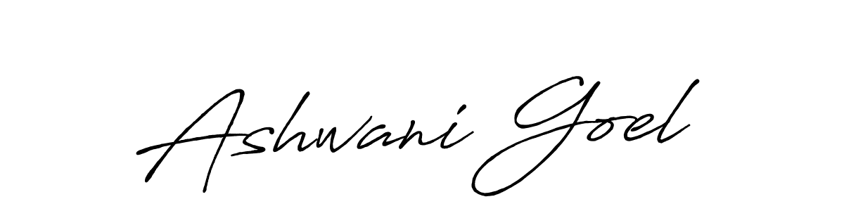 Antro_Vectra_Bolder is a professional signature style that is perfect for those who want to add a touch of class to their signature. It is also a great choice for those who want to make their signature more unique. Get Ashwani Goel name to fancy signature for free. Ashwani Goel signature style 7 images and pictures png