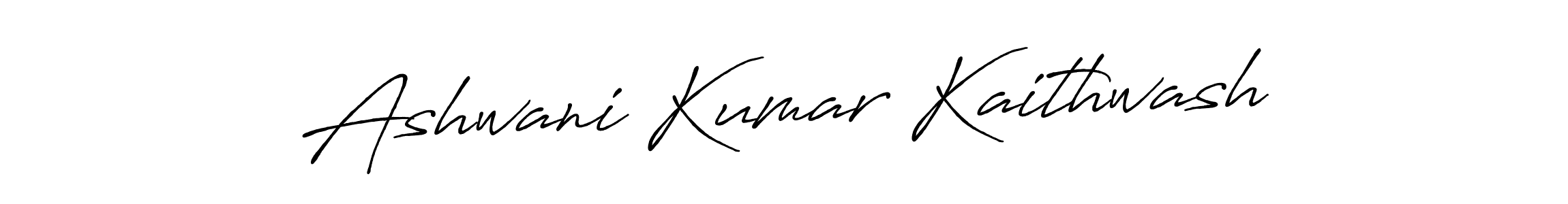 Design your own signature with our free online signature maker. With this signature software, you can create a handwritten (Antro_Vectra_Bolder) signature for name Ashwani Kumar Kaithwash. Ashwani Kumar Kaithwash signature style 7 images and pictures png
