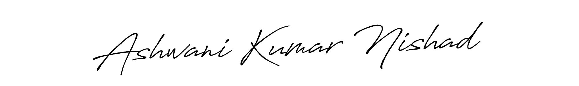 You should practise on your own different ways (Antro_Vectra_Bolder) to write your name (Ashwani Kumar Nishad) in signature. don't let someone else do it for you. Ashwani Kumar Nishad signature style 7 images and pictures png