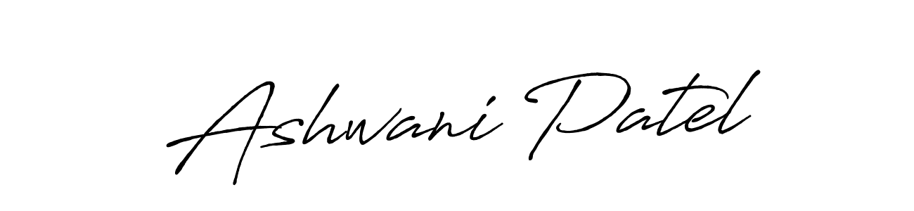 Also we have Ashwani Patel name is the best signature style. Create professional handwritten signature collection using Antro_Vectra_Bolder autograph style. Ashwani Patel signature style 7 images and pictures png