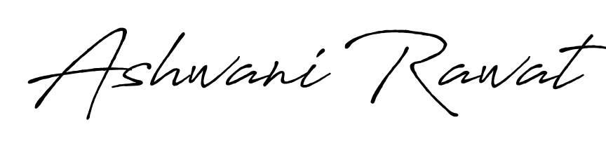 Enhance your business communications with Ashwani Rawat signature in Antro_Vectra_Bolder lettering. Clean, modern, and universally compatible. Ashwani Rawat signature style 7 images and pictures png