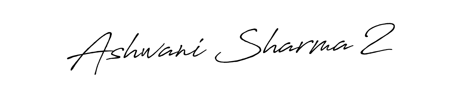 Also we have Ashwani Sharma 2 name is the best signature style. Create professional handwritten signature collection using Antro_Vectra_Bolder autograph style. Ashwani Sharma 2 signature style 7 images and pictures png