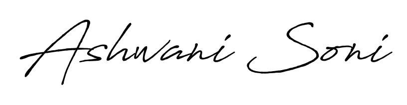 Create your official email sign-off with Ashwani Soni name in Antro_Vectra_Bolder style. Crisp, clean, and perfectly legible across all screens. Ashwani Soni signature style 7 images and pictures png