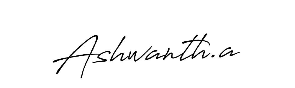 You should practise on your own different ways (Antro_Vectra_Bolder) to write your name (Ashwanth.a) in signature. don't let someone else do it for you. Ashwanth.a signature style 7 images and pictures png