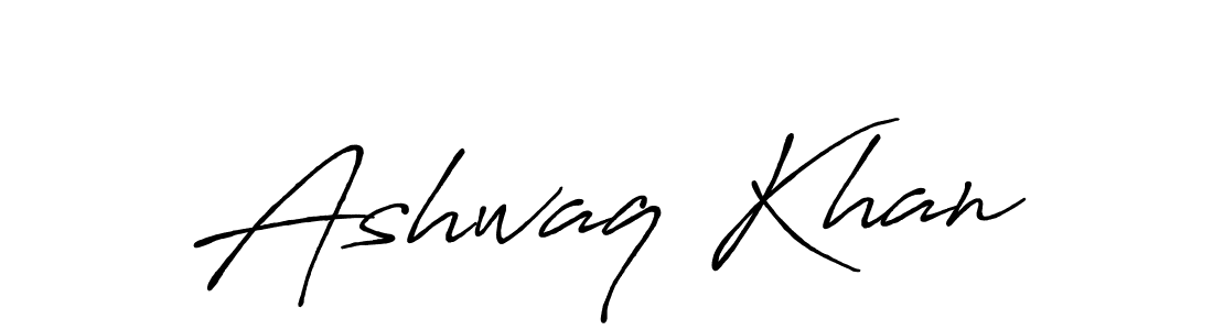 Make a beautiful signature design for name Ashwaq Khan. Use this online signature maker to create a handwritten signature for free. Ashwaq Khan signature style 7 images and pictures png