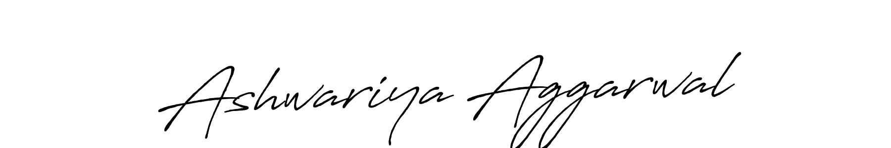 It looks lik you need a new signature style for name Ashwariya Aggarwal. Design unique handwritten (Antro_Vectra_Bolder) signature with our free signature maker in just a few clicks. Ashwariya Aggarwal signature style 7 images and pictures png