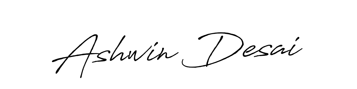 Make a beautiful signature design for name Ashwin Desai. Use this online signature maker to create a handwritten signature for free. Ashwin Desai signature style 7 images and pictures png