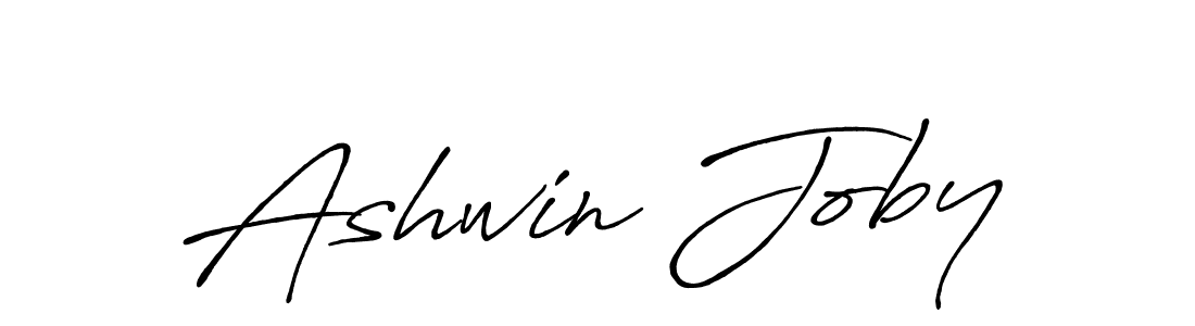 This is the best signature style for the Ashwin Joby name. Also you like these signature font (Antro_Vectra_Bolder). Mix name signature. Ashwin Joby signature style 7 images and pictures png