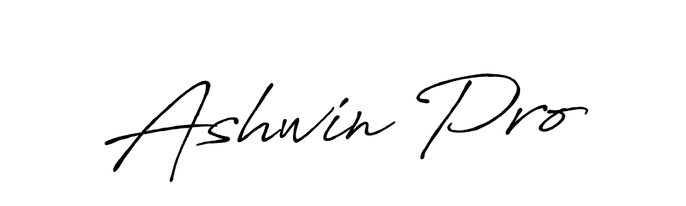 Also You can easily find your signature by using the search form. We will create Ashwin Pro name handwritten signature images for you free of cost using Antro_Vectra_Bolder sign style. Ashwin Pro signature style 7 images and pictures png
