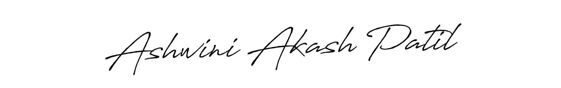 Ashwini Akash Patil stylish signature style. Best Handwritten Sign (Antro_Vectra_Bolder) for my name. Handwritten Signature Collection Ideas for my name Ashwini Akash Patil. Ashwini Akash Patil signature style 7 images and pictures png