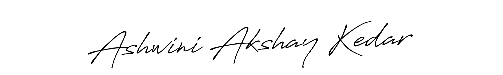 Use a signature maker to create a handwritten signature online. With this signature software, you can design (Antro_Vectra_Bolder) your own signature for name Ashwini Akshay Kedar. Ashwini Akshay Kedar signature style 7 images and pictures png