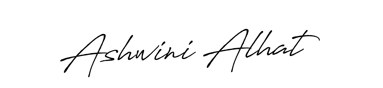 Also we have Ashwini Alhat name is the best signature style. Create professional handwritten signature collection using Antro_Vectra_Bolder autograph style. Ashwini Alhat signature style 7 images and pictures png