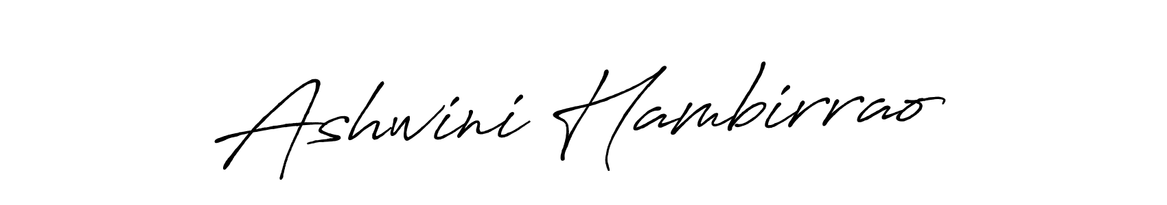 if you are searching for the best signature style for your name Ashwini Hambirrao. so please give up your signature search. here we have designed multiple signature styles  using Antro_Vectra_Bolder. Ashwini Hambirrao signature style 7 images and pictures png