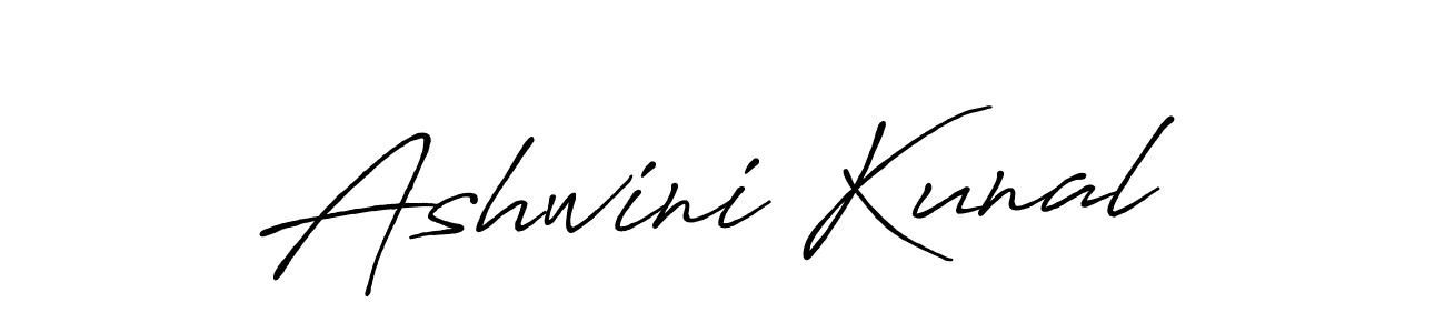 Here are the top 10 professional signature styles for the name Ashwini Kunal. These are the best autograph styles you can use for your name. Ashwini Kunal signature style 7 images and pictures png