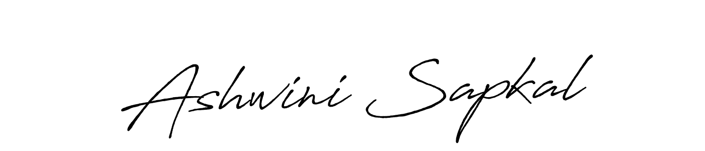 Also You can easily find your signature by using the search form. We will create Ashwini Sapkal name handwritten signature images for you free of cost using Antro_Vectra_Bolder sign style. Ashwini Sapkal signature style 7 images and pictures png