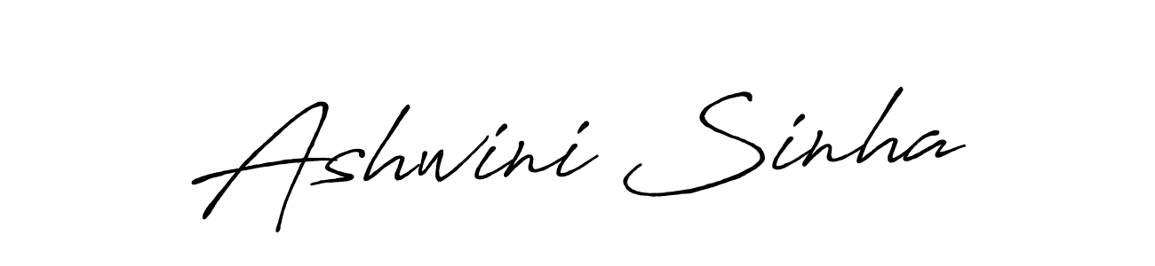 How to make Ashwini Sinha signature? Antro_Vectra_Bolder is a professional autograph style. Create handwritten signature for Ashwini Sinha name. Ashwini Sinha signature style 7 images and pictures png