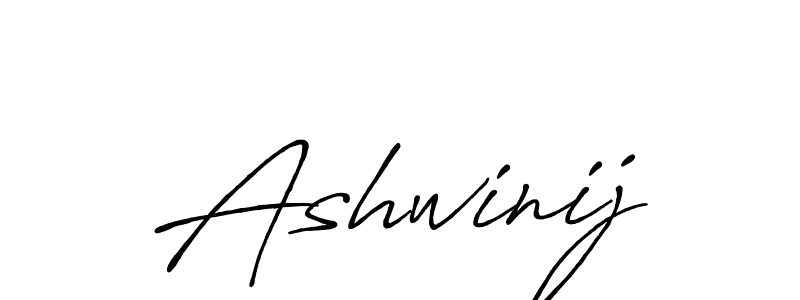 Ashwinij stylish signature style. Best Handwritten Sign (Antro_Vectra_Bolder) for my name. Handwritten Signature Collection Ideas for my name Ashwinij. Ashwinij signature style 7 images and pictures png