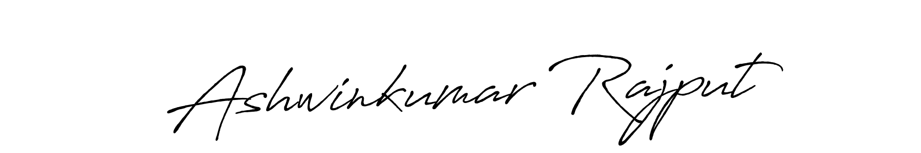 The best way (Antro_Vectra_Bolder) to make a short signature is to pick only two or three words in your name. The name Ashwinkumar Rajput include a total of six letters. For converting this name. Ashwinkumar Rajput signature style 7 images and pictures png